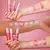 GLITTER UP- PINK UP GAMA DE 6 PIEZAS