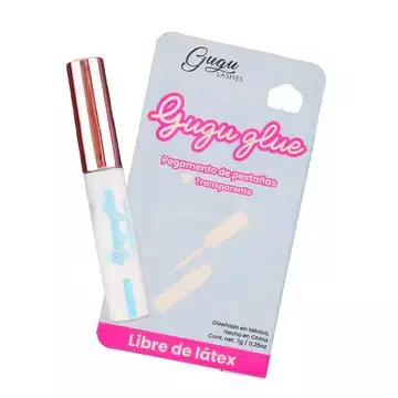 Pegamento con Brocha Gugu Glue Transparente