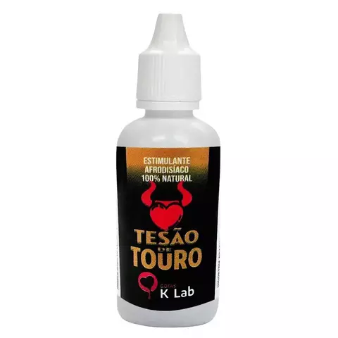 TESÃO DE TOURO ESTIMULANTE AFRODISÍACO NATURAL 20ML K-LAB