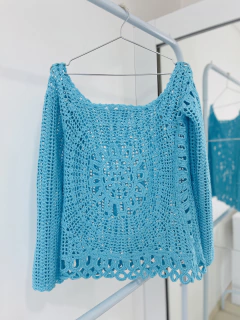 Blusa Celeste - loja online