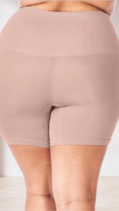 BERMUDA MODELADORA SEM COSTURA - PLUS SIZE - loja online