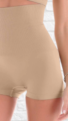 CALCINHA BOXER MODELADORA ALTA (CHAPA BARRIGA) - RYCCA Moda Íntima