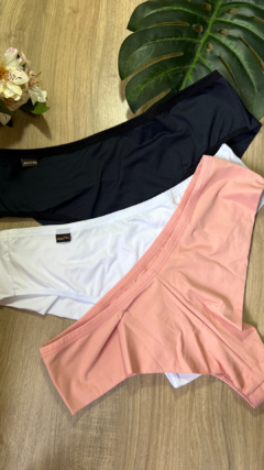 KIT COM 3 CALCINHAS PLUS SIZE - FIO DUPLO - loja online