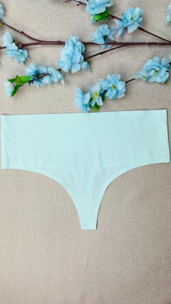 Imagem do CALCINHA CORTE LASER (FIO) - CÓS ALTO - VÁRIAS CORES