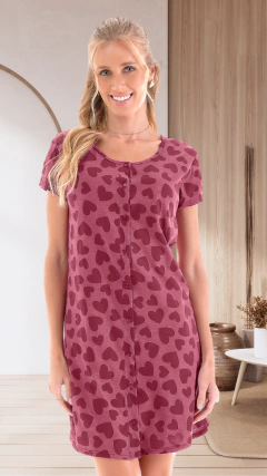 Camisola com Botão - Várias Cores na internet