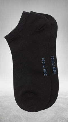 Kit 3 Meias Cano Invisível - Preto - comprar online