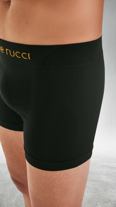 Cueca Boxer Plus Size Sem Costura - Preta na internet