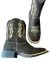 BOTA TEXANA NOBUCK FEMININA PASSO LIVRE MARROM BORDADA REF:13220 na internet