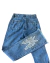 CALÇA FEMININA COUNTRY E CIA BORDADA BOOT CUT COM BRILHO REF:14766 - comprar online