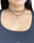 COLAR CHOKER MARROM PINGENTE CAVALO REF: 13891 - comprar online