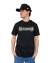 CAMISETA MASCULINA TEXANOS MANGA CURTA PRETA ESTAMPADA REF: 12540 - comprar online