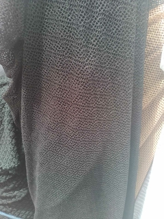 crochet negro rombos