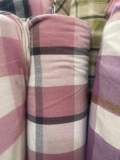 camisaco escoces rosa bebe/rosa suave - comprar online