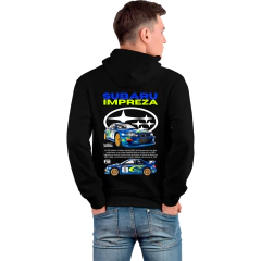 POLERON NEOR SUBARU IMPREZA GRUPO A -UNISEX - NEOR ESTAMPADOS 