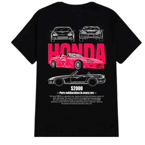 Polera HONDA S2000 SUKI FAST AND FURIOUS - comprar en línea