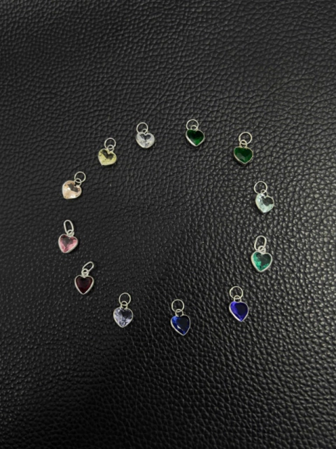 Pingente Ponto de Luz Coração 6mm - Prata 925 - comprar online