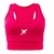 Imagem do Top Drop Shot Estrela Beach Tennis Padel Rosa Neon Elegante