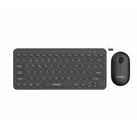 Combo Teclado y Mouse Inalambrico Netmak NM-KB850