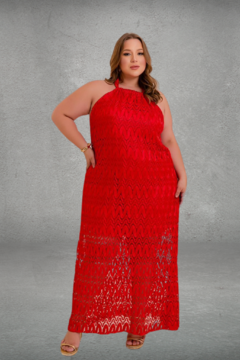 Vestido Alças Amarração Renda Tendencia - 301772