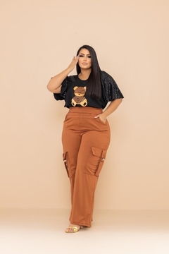 Blusa Slink e Paetê Urso - 321780 - KIDIVA PLUS