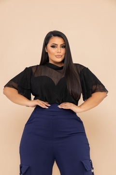 Blusa Forrada Tule Trabalhado - 321680 - comprar online