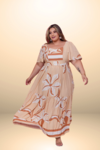 Vestido Longo Estampado Debora - 312572 - comprar online