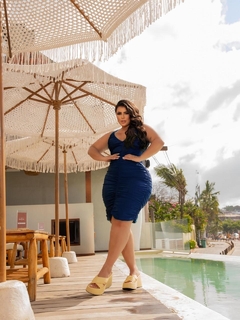 Vestido Tendencia Drapeado Ellen - 294847 - loja online
