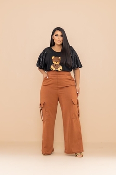 Blusa Slink e Paetê Urso - 321780 - comprar online