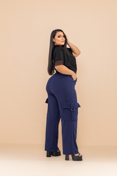 Blusa Forrada Tule Trabalhado - 321680 - loja online