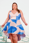 Vestido Assimétrico Alças Reguláveis Angela - 296847 - comprar online