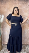 Conjunto Saia e Cropped Luxo Nubia - 315812 - comprar online