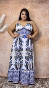 Vestido Longo Estampado Aurora - 316472 - comprar online