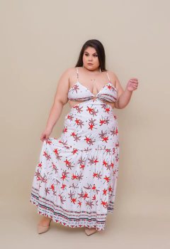 Imagem do Vestido Argola Floral - 255472
