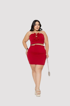Conjunto Tres Laços Alça Strass - 303912 na internet