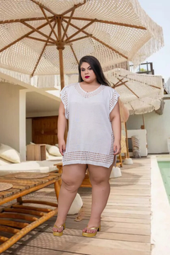Vestido Saída de Praia Tricot - 303740 - KIDIVA PLUS