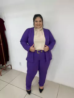 Calça Crepe Power Com Cinto 138380