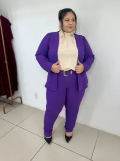 Imagem do Calça Crepe Power Com Cinto 138380