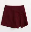 Short Saia Plus Size com Fenda Frontal - 146966