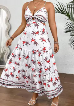 Vestido Argola Floral - 255472 - KIDIVA PLUS