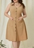 Vestido Chemise Botões Simples Elegante - 262428 - KIDIVA PLUS