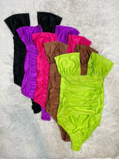 Body Tendencia Dois Drapeados - 311557 - comprar online