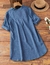 Camisa Alongada Detalhes em Botões - 306380 - KIDIVA PLUS