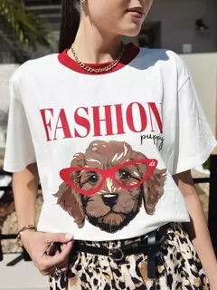 Camiseta Fashion dog - comprar online