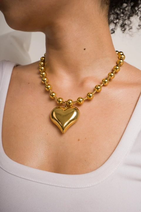 Cadena conella dorada - comprar online