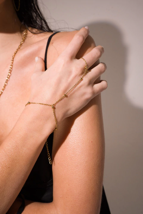 Pulsera Boris dorada - comprar online