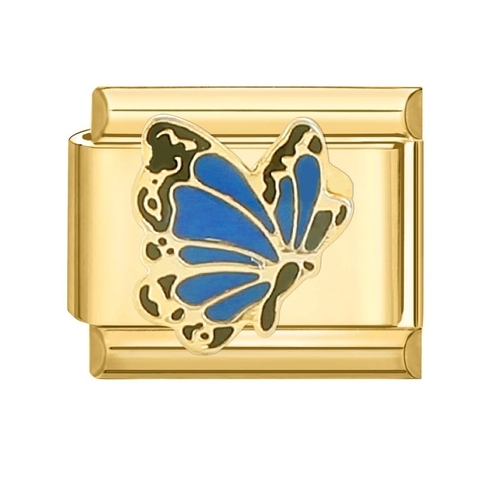 Charm butterfly dorado