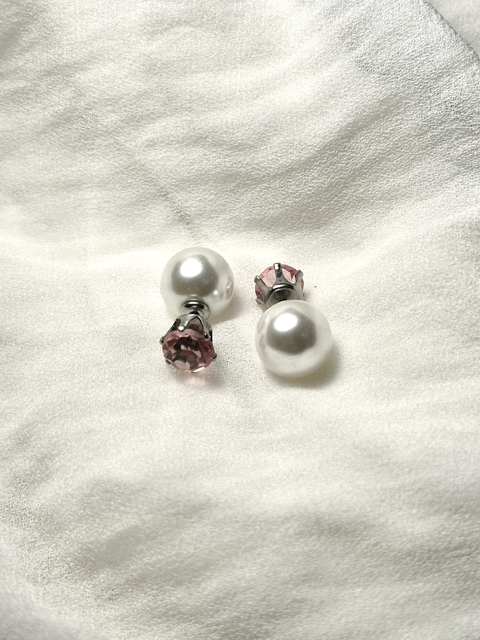 Perlas doble rosas