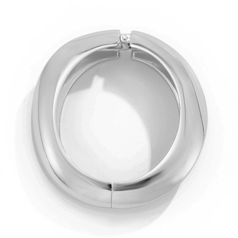 Pulsera chunky plateada