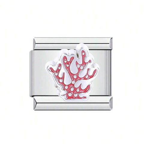 Charm coral rosa