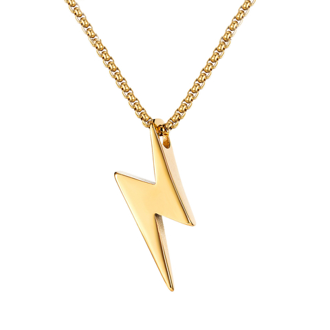 Cadena storm dorada